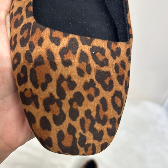Wild Fable Brown and Black Leopard Print Flats - Picture 2 of 11